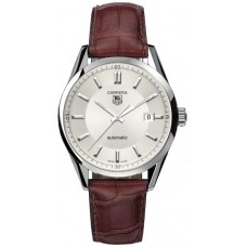 Tag Heuer Carrera Silver Dial 39mm Men's Watch WV211A-FC6181